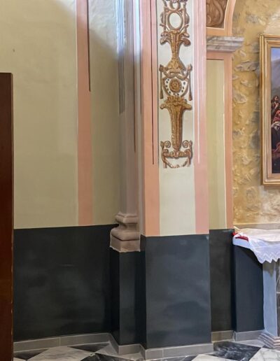 RESTAURACIÓN DE ZONAS DE LA IGLESIA EN LA POBLACIÓN DE GORGA