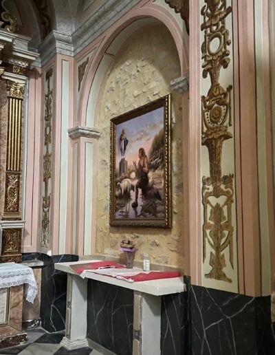 RESTAURACIÓN DE ZONAS DE LA IGLESIA EN LA POBLACIÓN DE GORGA