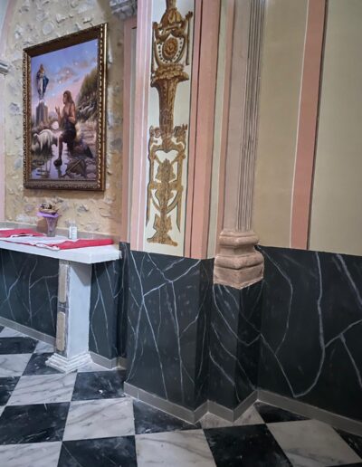 RESTAURACIÓN DE ZONAS DE LA IGLESIA EN LA POBLACIÓN DE GORGA